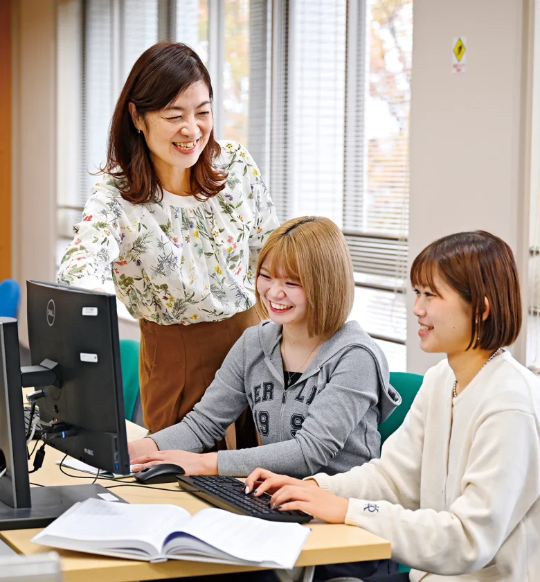 丁寧な教育が進路につながる
